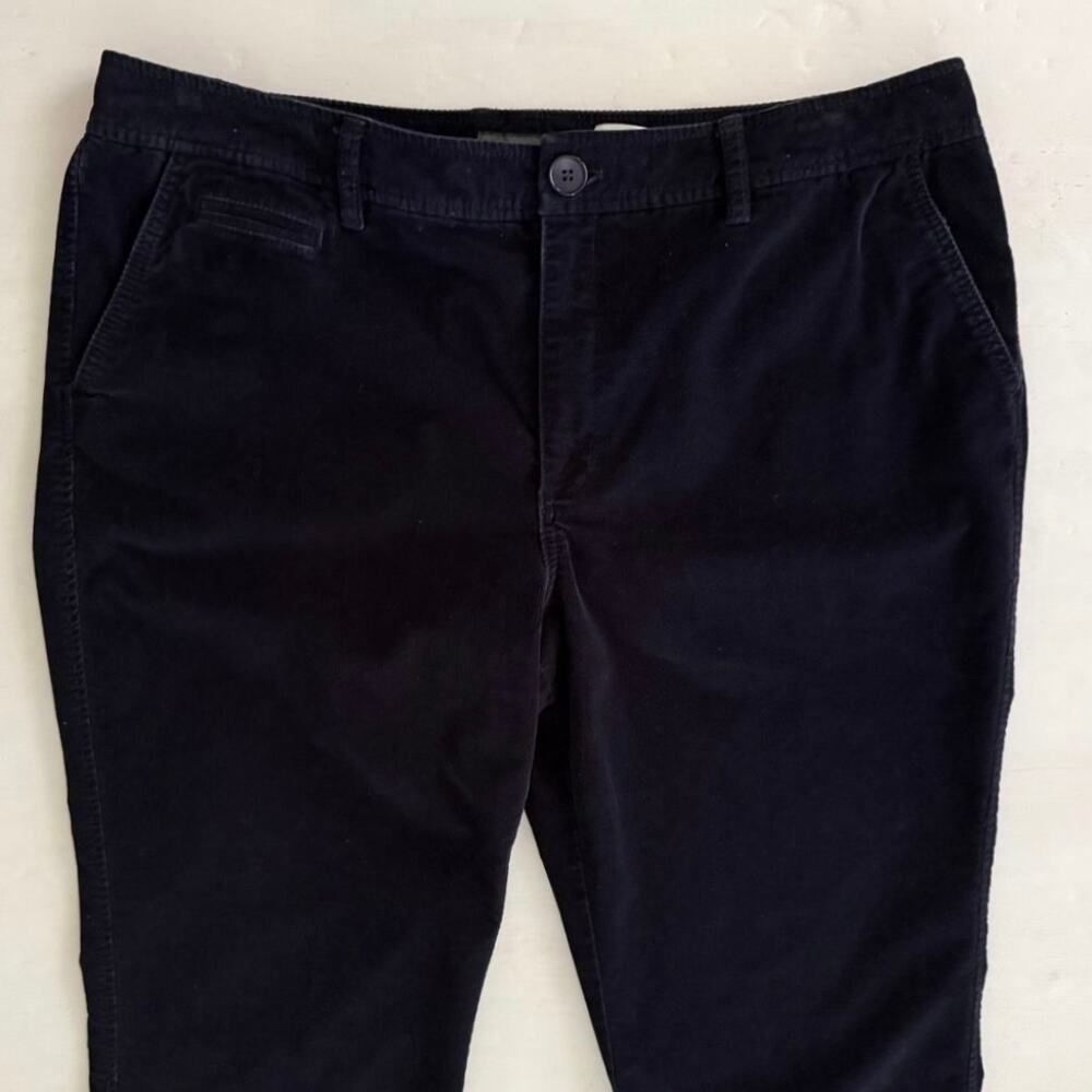 Eddie Bauer Corduroy Bootcut Pants Womens Size 18 Tall Work Dark Academia Casual - Picture 4 of 15